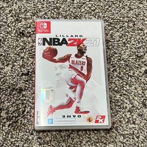 NBA 2K21 for Nintendo Switch - Red and White